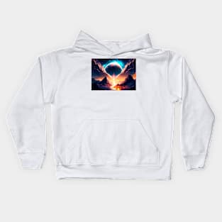 Chaos Unveiled: Cosmic Wonders Kids Hoodie